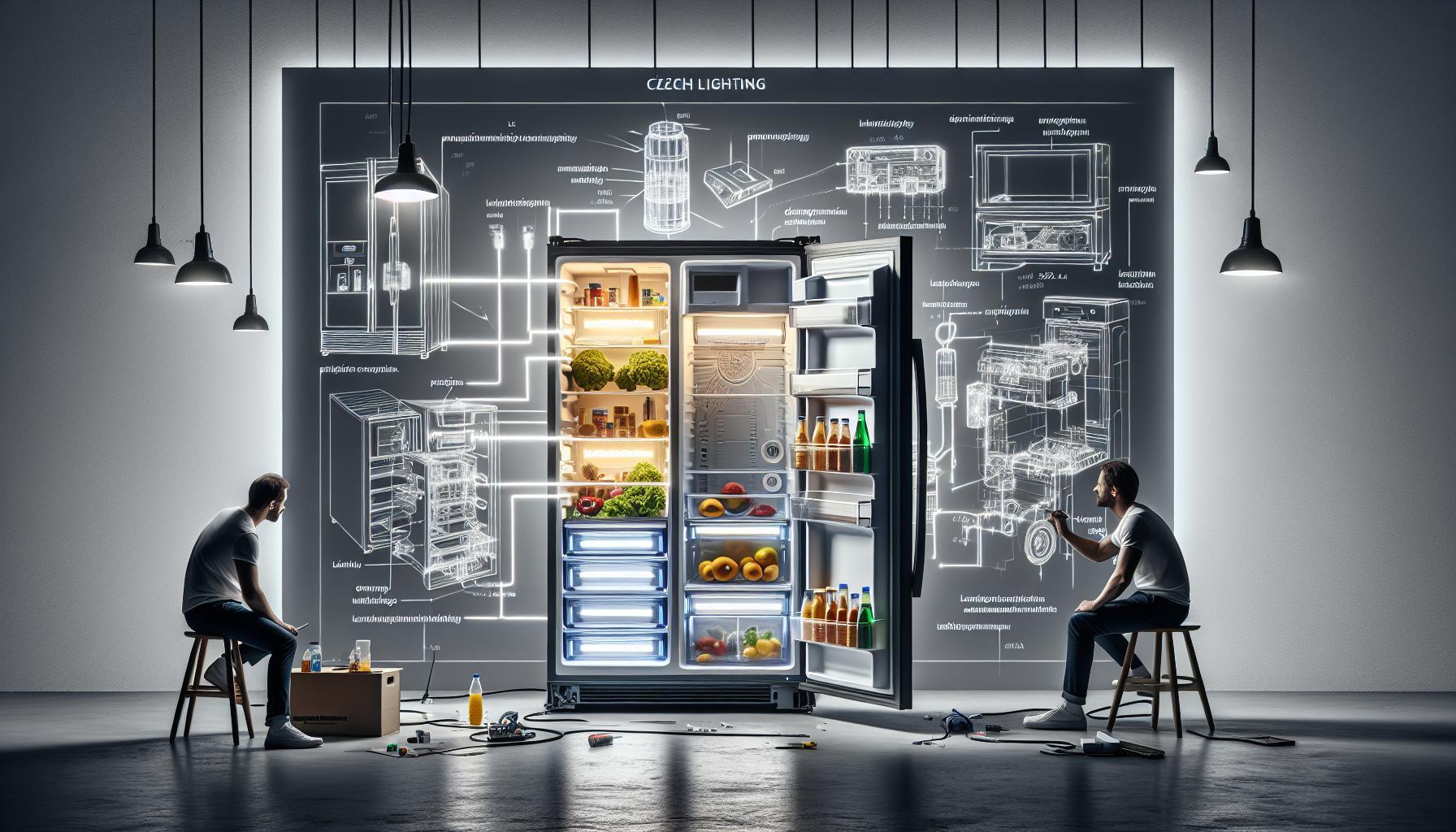 Jak je napájeno osvětlení v chladničce: Co se skrývá uvnitř?