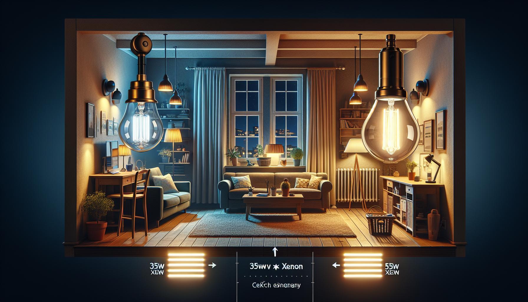 35W vs 55W Xenon: Který výkon zvolit pro optimální osvětlení? 5 35W vs 55W Xenon: Který výkon zvolit pro optimální osvětlení?