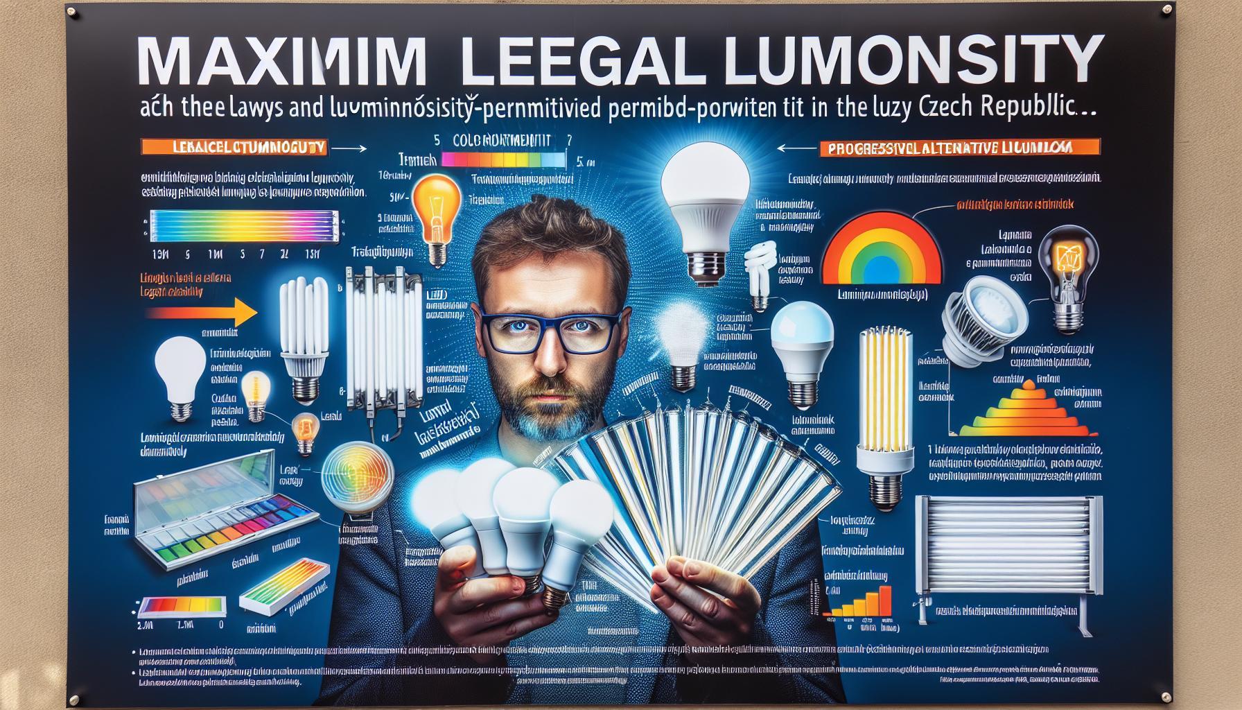 Maximální legální svítivost: Jaké jsou limity pro osvětlení v ČR?