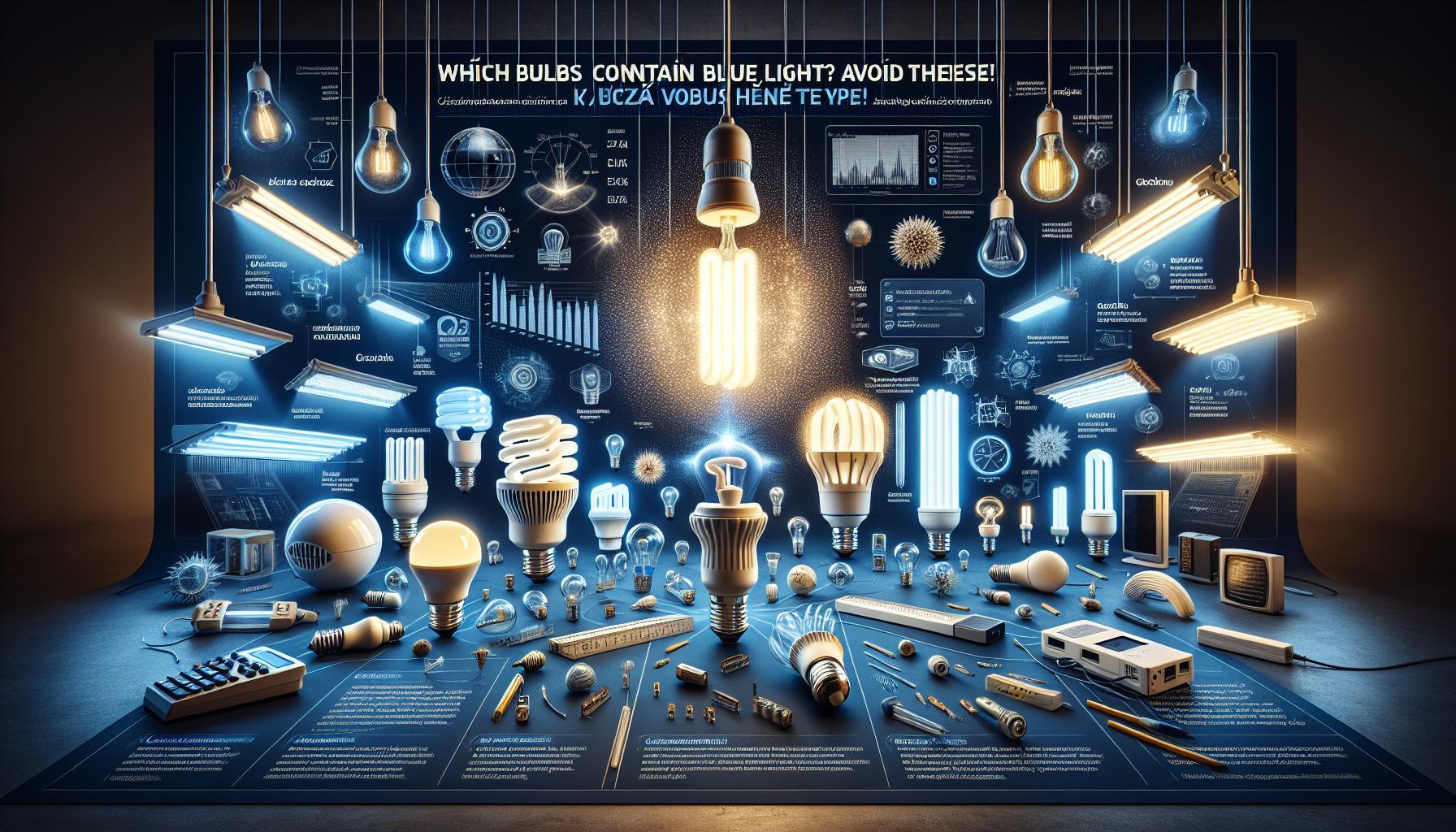 Které žárovky obsahují modré světlo? Vyhněte se těmto typům!
