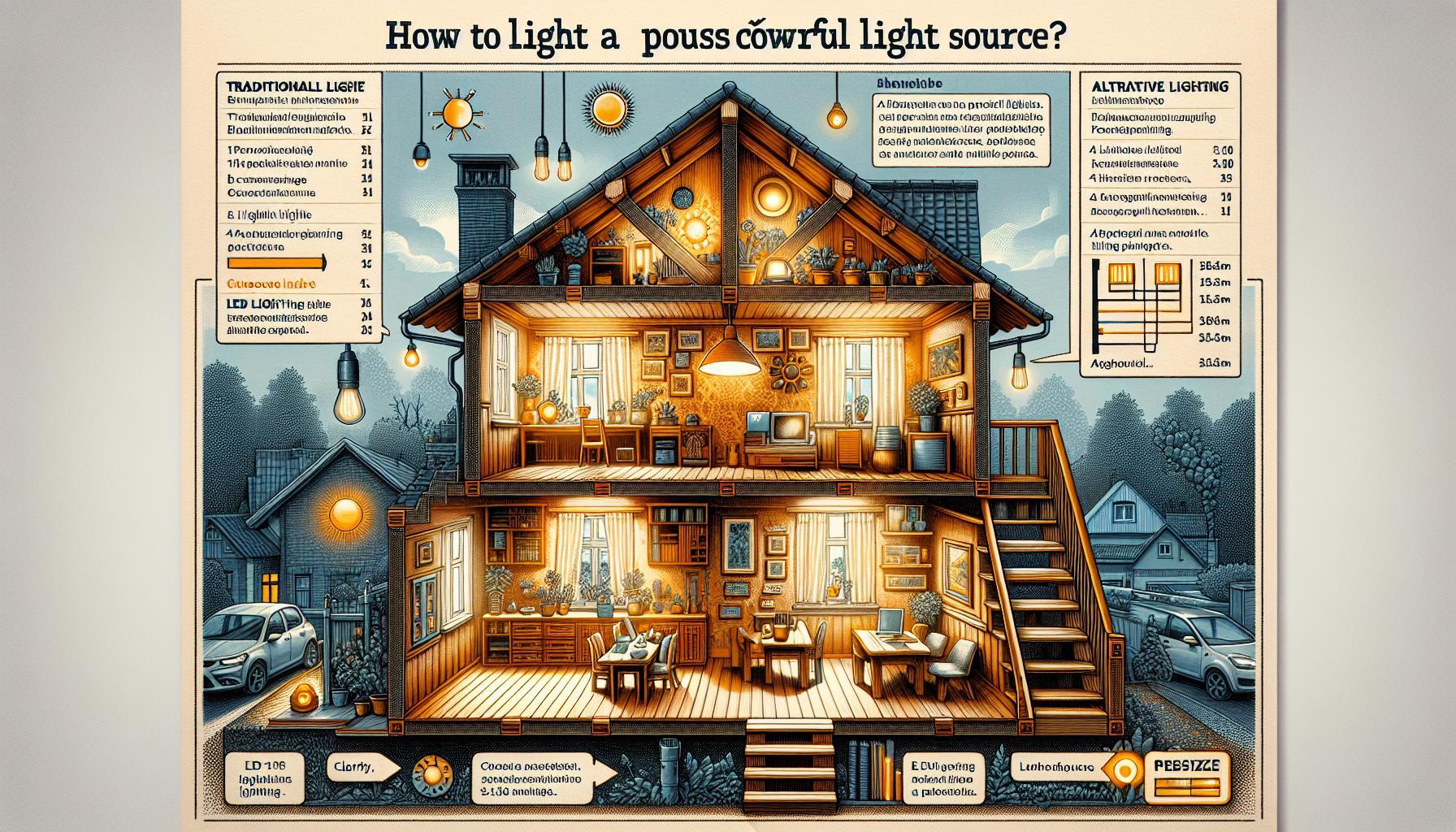 Jak osvětlit dům: Jak silný zdroj světla zvolit? 13 Jak osvětlit dům: Jak silný zdroj světla zvolit?