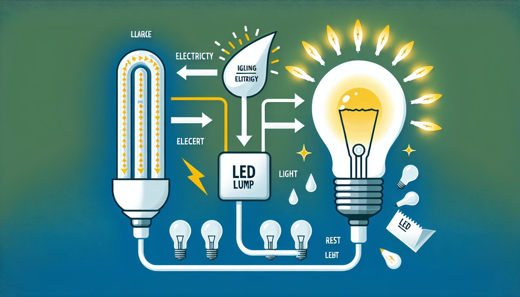 Jak LED svítidlo šetří energii