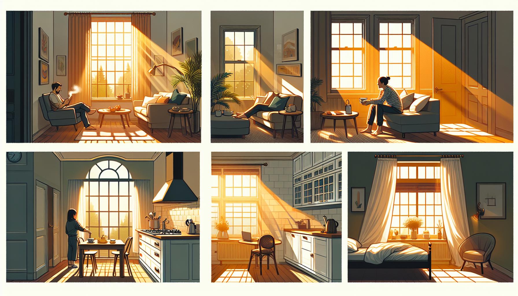 Jak osvětlit okno? Svěží nápady na elegantní okenní osvětlení 2 Osvětlení oken pro každou místnost