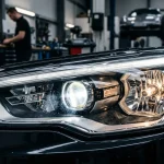Jaké žárovky do Octavia 2 facelift? Výběr optimálního osvětlení pro váš vůz 5 Přední světlomety automobilu Škoda Octavia 2 a přehled správných typů žárovek pro potkávací i dálková světla
